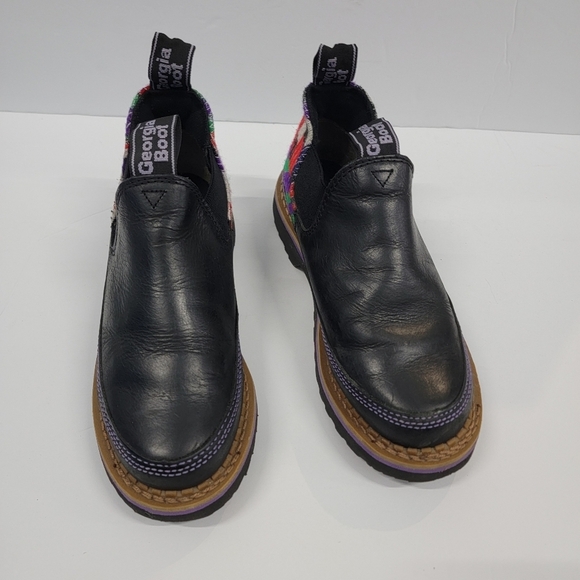 Georgia Giant Ankle Boots Oil and Skip Resistant 6 - Picture 2 of 10